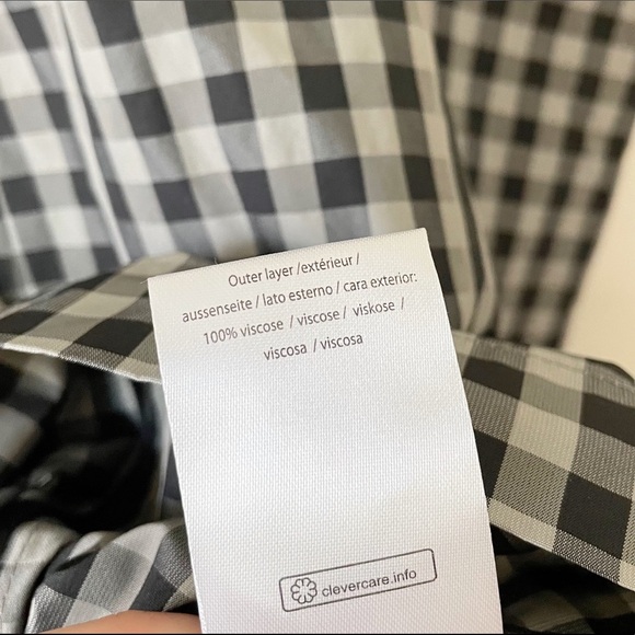 ROTATE BIRGER CHRISTENSEN Gingham shell mini dress - Picture 16 of 16